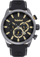 Timberland 天柏嵐 TBL.16002JLAU/05 三眼經典百搭時尚腕錶/黑色面 47mm｜樂天領券折300★全館特惠中★指定刷卡回饋10%