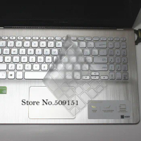 TPU Keyboard Skin Cover For ASUS Notebook M509D M509DA M509DJ M509BA M509 DA BA X509 X509F X509FA X509FB X509FJ X509JB 15.6 Inch