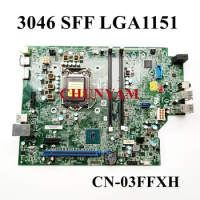 SFF Motherboard For dell Optiplex 3046 SFF Desktop PC LGA1151 Motherboard Mainboard CN-03FFXH 3FFXH Mainboard