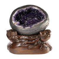 【正佳珠寶】紫水晶頂級5A紫水晶洞11.7kg擺件