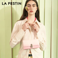 LA FESTIN 2023 new designer women's bag high-end portable shoulder bag fashion commuter armpit bag