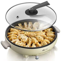 Bear/小熊電餅鐺家用加熱電餅檔煎餅鍋薄餅機DBC-D10L3香港三腳插