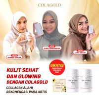 COLAGOLD KAPSUL GAMAT EMAS KOLAGEN MENCERAHKAN DAN MENGHILANGKAN FLEK HITAM | COLLAGEN DRINK PEMUTIH