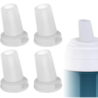 4 pcs Water Bottle Mouthpiece Replacement for Brita Water Bottle, Silicone Water Bottle Bite Valve Replacement Parts Compatible