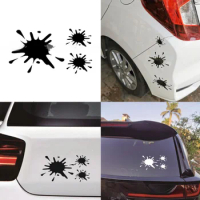 Reflective Car Stickers Stains Ink Stains Blot Personality Creative Funny Scratch Stickers Graffiti Style Motorcycle Sticker