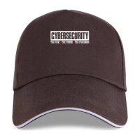 Cybersecurity The Few The Proud Paranoid Funny Programmer Baseball cap