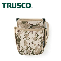 【Trusco】數位迷彩-沙漠色系工具腰間收納袋-強化二層型(TCM-W21)