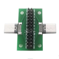 TYPE C Male to Male Universal board with USB 3.1 Port with 24pins Test board Double-sided