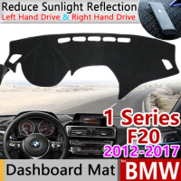 for BMW 1 Series F20 2012~2017 Anti-Slip Mat Dashboard Cover Pad Dashmat Protect Carpet Cape Rug Accessories 116i 118i 120i 125i
