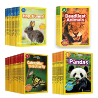 สไตล์การระเบิด 92หนังสือหนังสือภาพภาษาอังกฤษ National Geographic Kids Pre Level 1-3 Be A NAT GEO Kid