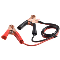 2 Pieces Car 50AMP Battery Inverter Wire Power Transfer Cable Alligator Clip
