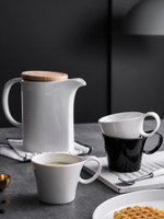 北歐茶具水杯套裝茶壺家用客廳陶瓷咖啡杯待客杯子杯具冷水壺家庭