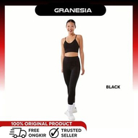 Anko Active Womens Ultrasoft Leggings|Celana YOga Running Legging XL Black