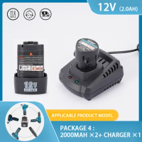 Rechargeable Battery 12V Lithium-Ion for Makita Series Cordless Drill/Saw/Screwdriver/Wrench/Angle Grinder Brushless Power Tools