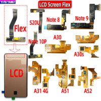 5Pcs Original LCD Touch Screen Image Flex Cable For Samsung Galaxy S20 ultra note 8 9 10 a30 a51 a52 a70 a71 a24 plus lcd flex