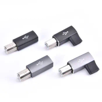 USB Type C Female to USB B Male Adapter for Scanner Printer Converter USB C Data Transfer Adapter for MIDI Controller Keyboard