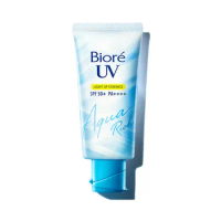 BIORE UV Face Sunscreen 70ml Rich Light Up Essence SPF 50 Sun Protection Brighten Skin Anti-UV Waterproof Sunscreen Skin Care