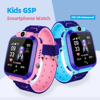 Child  Smart Watch 2G4G Call Phone Watch Waterproof SOS LBS GPS Monitor Smart Watch Tracker For BoysGirls Kids Present