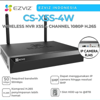 NVR EZVIZ 4 CH Wireless H265 Garansi Resmi Orignal