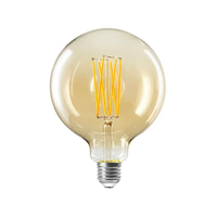หลอดวินเทจ LED 4 วัตต์ Warm White รุ่น FB004ID-1-G125 กระจกสีชาทอง G125 E27