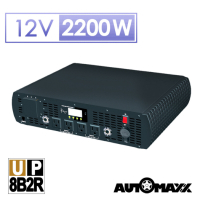 AutoMaxx★【UP-8B2R】DC12V to AC 110V 最大輸出2200W智慧藍牙監控型純正弦波多功能電源轉換器