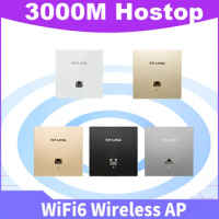 TP-Link Dual Band 3000Mbps in Wall AP project Indoor AP 802.11AX WiFi6 Access Point 2.4GHz &amp; 5GHz 2402M PoE MESH Hotsopt