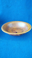 日本回流浮雕斗笠碗 ，瀨戶古窯 明治老物件，有一小飛皮。尺寸