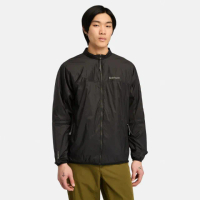 【Timberland 官方旗艦】男款黑色Polartec R抓絨防風保暖外套(A65TF001)