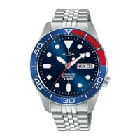 Jam Tangan Alba Automatic Pria AL4187 AL4191 AL4195 AL4193 AL4197 AL4185 Stainless Steel Original Ga