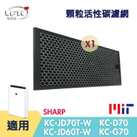 LFH 顆粒活性碳清淨機濾網 適用：SHARP夏普 KC-JD70T/JD60T/FZ-D60DFE/FZ-D60HFE