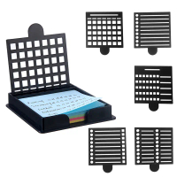Sticky Note Dispenser Versatile Sticky Note Stencil School Supplies Accessories Desky Sticky Note Ho