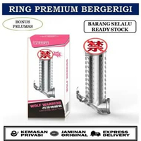 RAHASIA AMAN- m Sambung Ring Delay Bergerigi Silicone Elastis Premium -LANGSUNG D PESAN SAJA - BERGE