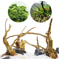 Fish Tank Micro Landscape Decoration DIY Mini Tree Root Driftwood Ornaments For Aquarium Supplies
