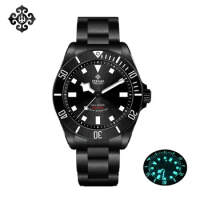 IXDAO 2024 New Men's Automatic Mechanical Watches Black Vader PT5000 Titanium Fashion Sports Diving Watch BGW-9 watches for men