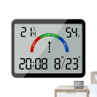 Humidity Meter Digital Hygrometer With Temperature Monitor Outdoor Humidity Gauge Digital Hygrometer For Closet Home Cellar