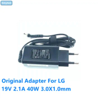 Original LCAP48-BK 19V 2.1A 3.0x1.0mm LCAP48-WK WA-40G19FS AC Adapter Charger For LG GRAM 14Z970 15Z980 Laptop Power Supply