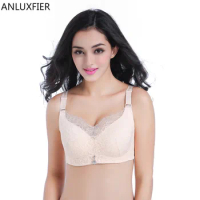 X9034 Super Soft Comfortable Mastectomy Bra 75-95ABC Artificial Breasts Bra with Pockets for Breast Women Seamless Bra