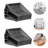 2/4Pcs Durable Non Slips Ladder Rubber Feet Mat Ladder Foot Cushion Ladder Parts Folding Ladder Foot Cover Anti-Skid Foot Pad