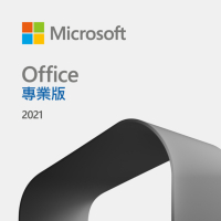 【Microsoft 微軟】OFFICE 2021 專業版- ESD數位下載版 (269-17187)