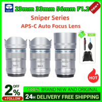 SIRUI Sniper 23mm 33mm 56mm F1.2 Camera Lens APS-C Auto focus Lens For Nikon Z Sony E Fuji X Mount Camera