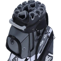 ASK ECHO T-Lock Golf with 14 Way Organizer Divider Top, Premium Bag Handles and Rain Cover for Men