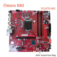 915478-001 For HP Omen 880 880-013NA Motherboard MS-7A89 915478-601 Z370 LGA1151 DDR4 Mainboard 100% Tested Fast Ship