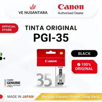100% ORIGINAL Tinta Canon PGI 35 Black - Printer iP100 iP110 TR150 TR150B PGI35