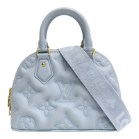 LOUIS VUITTON LV 路易威登 藍色 原花 皮革 Alma BB 兩用包 M59822 【二手名牌BRAND OFF】
