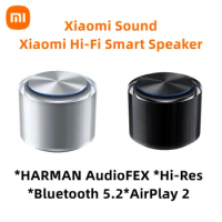 Xiaomi Sound Hi-Fi Smart Speaker L16A HARMAN Audio EFX Hi-Res Audio High Resolution Modern Minimalist Design Bluetooth AirPlay