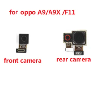 Original Rear Front Camera For OPPO A9 A9x F11 Main Facing Selfie Frontal View Camera Module Flex Replacement Spare Parts
