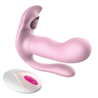 G Spot Wearable Dildo Vibrator Clitoris Stimulator Butterfly Vibrating Panties Erotic Toy Adult Toy for Women Orgasm Masturbator
