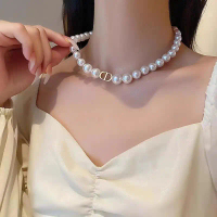 KALUNG MUTIARA PEARL NACKALCE WANITA&PRIA/KALUNG MUTIARA COKER/KOREA STYLE/KALUNG VIRAL