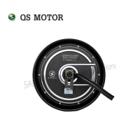 QS MOTOR High Power 10inch 7000w V4.2 72V 106kmh DC Brushless Racing Scooter Electric Hub Motor with CE