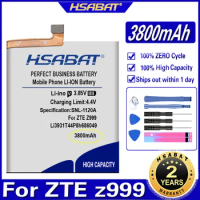 HSABAT LI3931T44P8H686049 3800mAh Battery for ZTE Axon M Z999 Multy , Docomo M Z-01K Batteries
